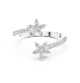 Ladies Ring AGDLR-257@7 - White Gold - Image