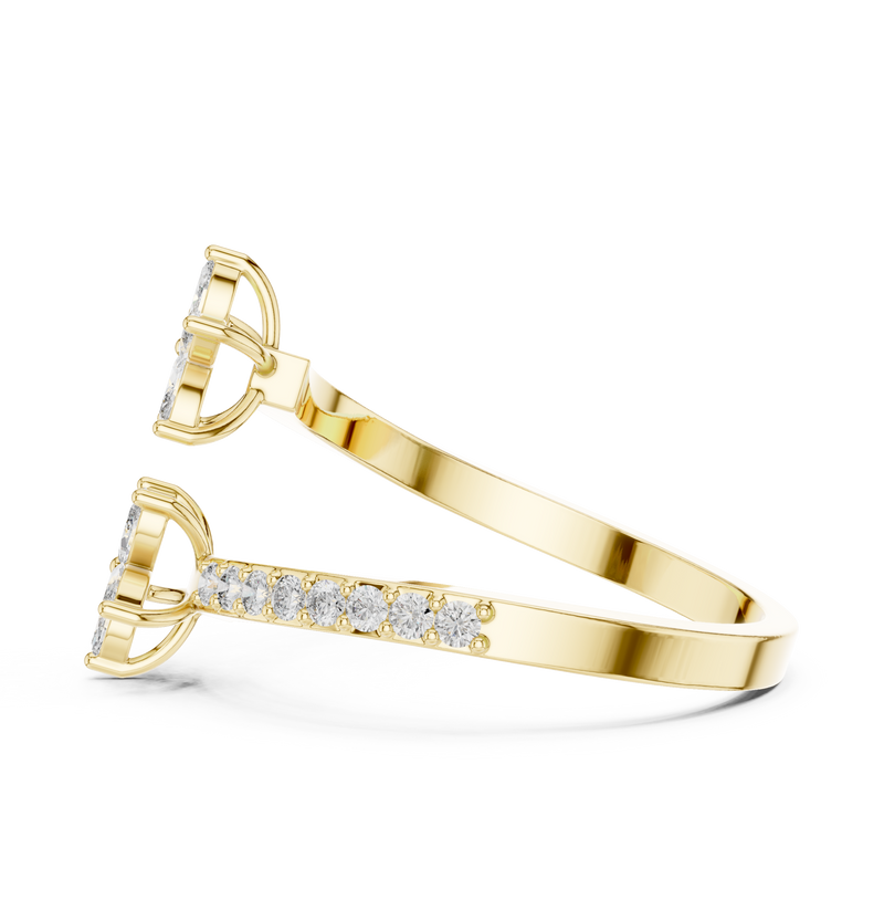 Ladies Ring AGDLR-257@7 - Yellow Gold - Image