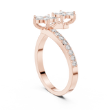Ladies Ring AGDLR-257@7 - Rose Gold - Image