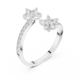 Ladies Ring AGDLR-257@7 - White Gold - Image