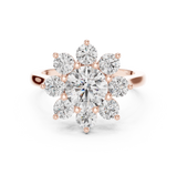 Ladies Ring AGDLR-273@7 - Rose Gold - Image