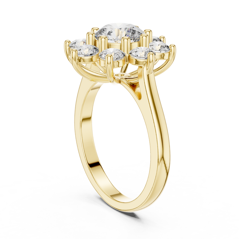 Ladies Ring AGDLR-273@7 - Yellow Gold - Image