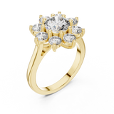 Ladies Ring AGDLR-273@7 - Yellow Gold - Image