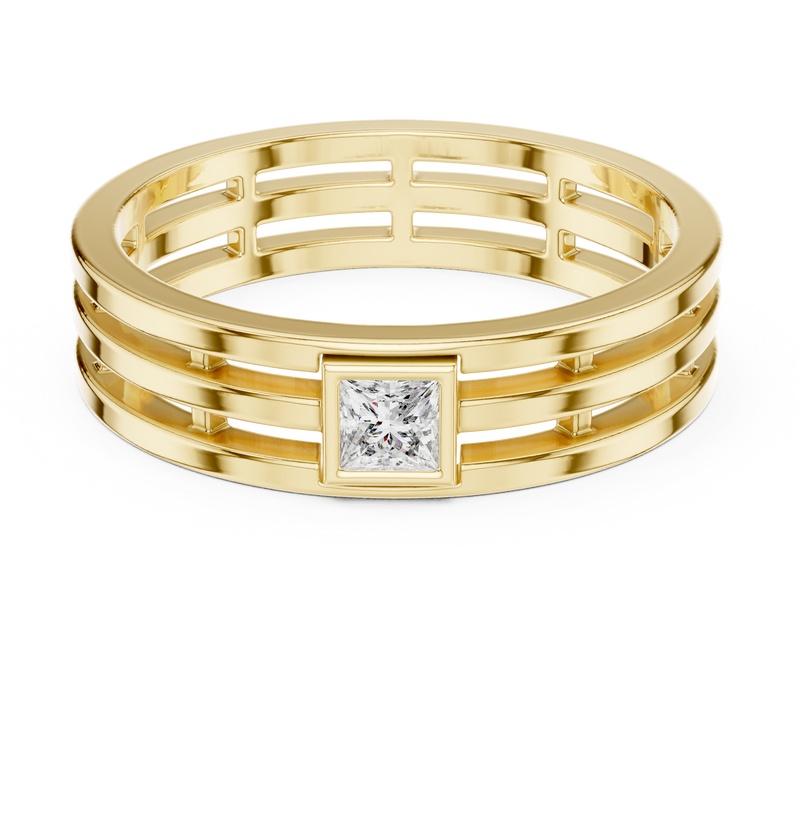 Ladies Ring AGR-1 - Yellow Gold - Image