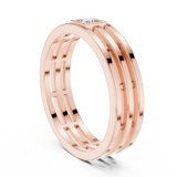 Ladies Ring AGR-1 - Rose Gold - Image