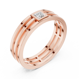 Ladies Ring AGR-1 - Rose Gold - Image