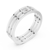 Ladies Ring AGR-1 - White Gold - Image
