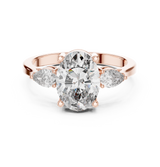 Ladies Ring ALJLR-491 - Rose Gold - Image