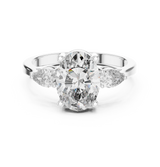 Ladies Ring ALJLR-491 - White Gold - Image