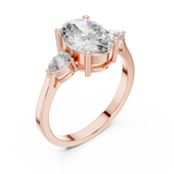 Ladies Ring ALJLR-491 - Rose Gold - Image