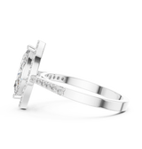 Ladies Ring ALR-100@7 - White Gold - Image