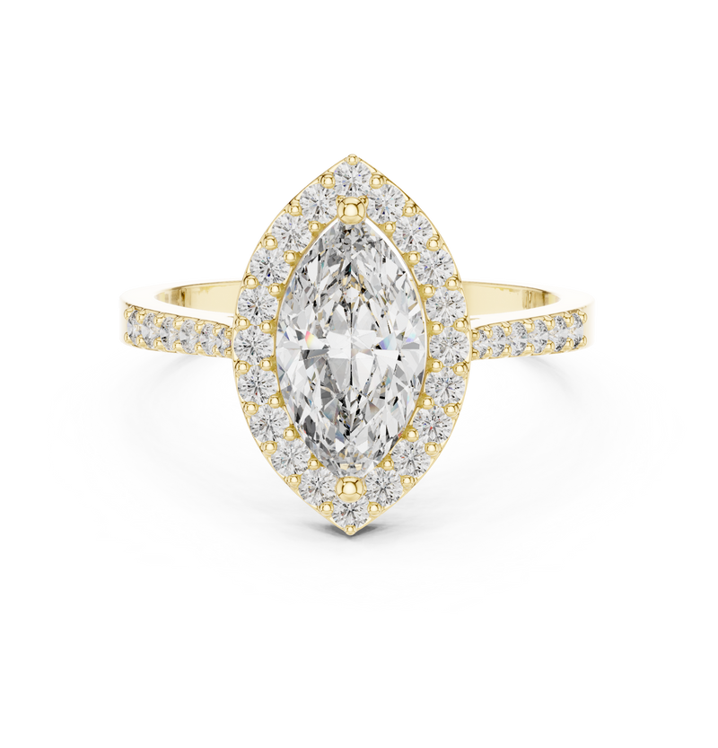 Ladies Ring ALR-100@7 - Yellow Gold - Image