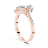 Ladies Ring ALR-100@7 - Rose Gold - Image
