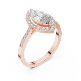 Ladies Ring ALR-100@7 - Rose Gold - Image