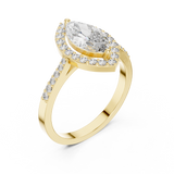 Ladies Ring ALR-100@7 - Yellow Gold - Image