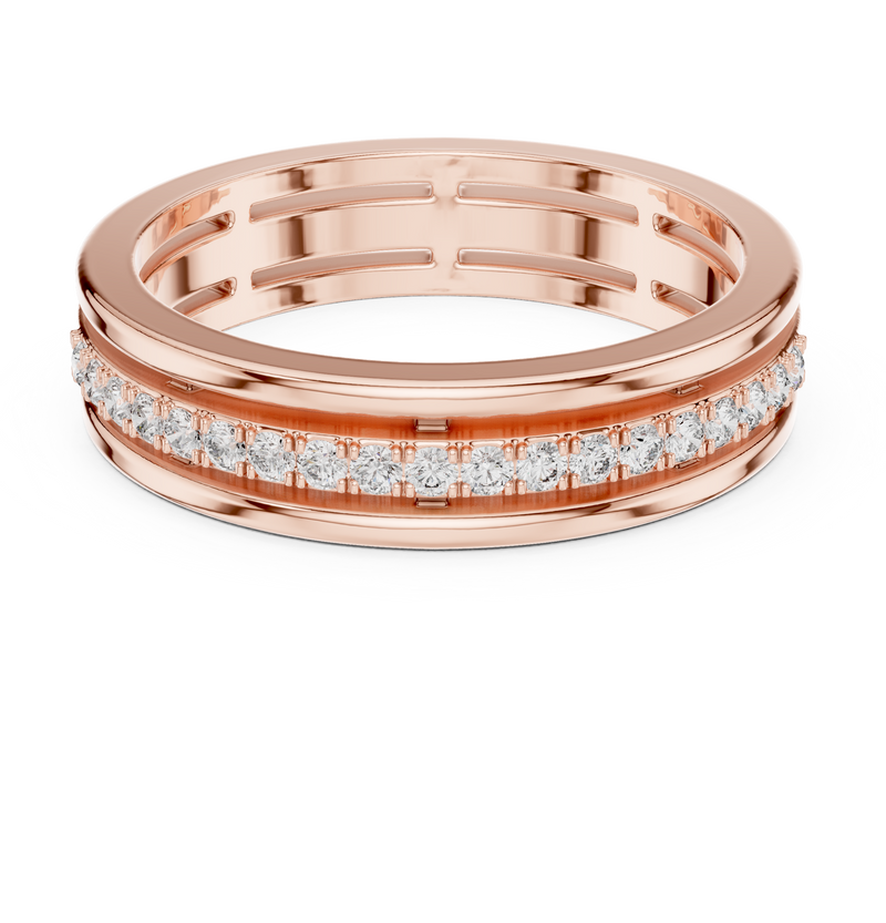 Ladies Ring ALR-1@7 - Rose Gold - Image
