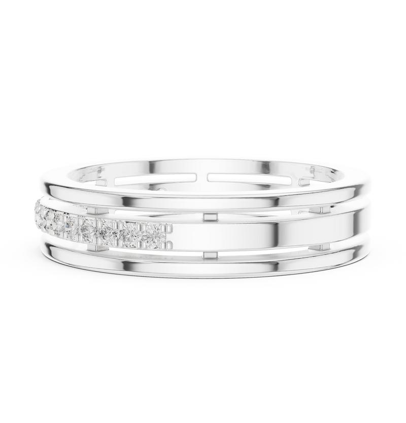 Ladies Ring ALR-1@7 - White Gold - Image