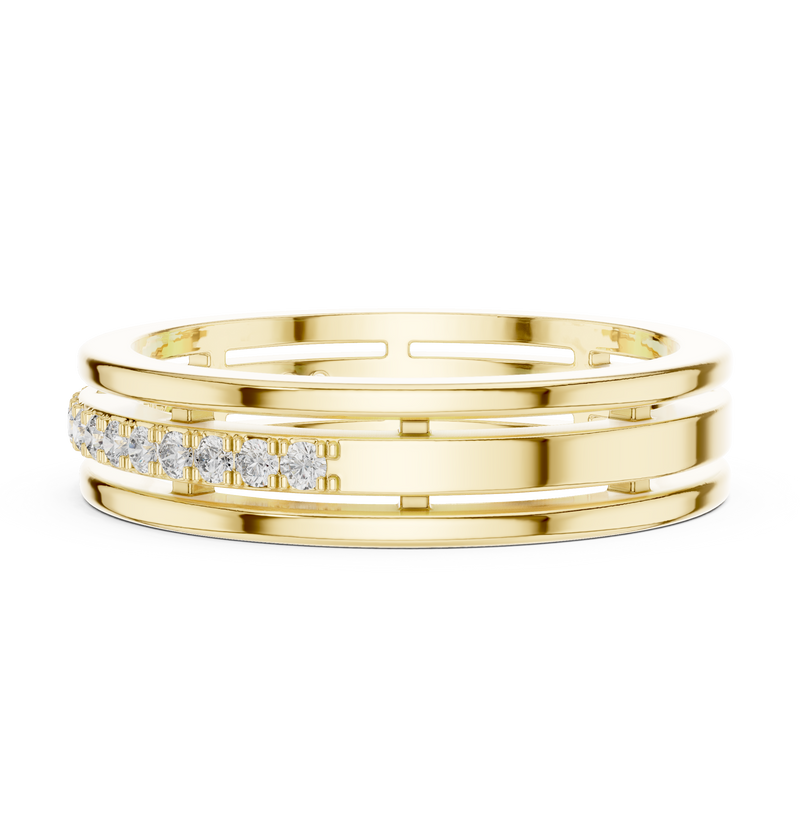 Ladies Ring ALR-1@7 - Yellow Gold - Image