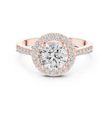 Ladies Ring ALR-113@7 - Rose Gold - Image