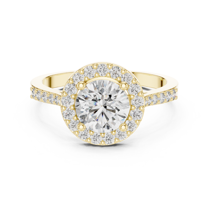 Ladies Ring ALR-113@7 - Yellow Gold - Image