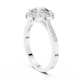 Ladies Ring ALR-113@7 - White Gold - Image