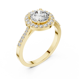 Ladies Ring ALR-113@7 - Yellow Gold - Image