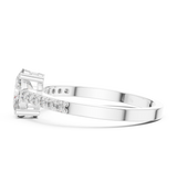 Ladies Ring ALR-114@7 - White Gold - Image