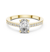 Ladies Ring ALR-114@7 - Yellow Gold - Image
