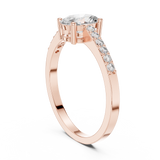Ladies Ring ALR-114@7 - Rose Gold - Image