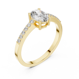 Ladies Ring ALR-114@7 - Yellow Gold - Image