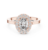 Ladies Ring ALR-115@7 - Rose Gold - Image