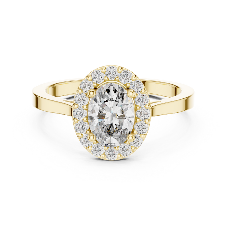 Ladies Ring ALR-115@7 - Yellow Gold - Image