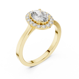 Ladies Ring ALR-115@7 - Yellow Gold - Image