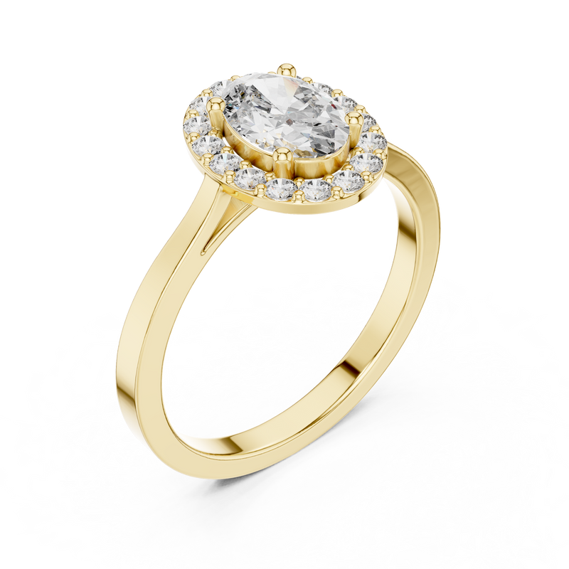 Ladies Ring ALR-115@7 - Yellow Gold - Image