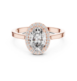 Ladies Ring ALR-116@7 - Rose Gold - Image