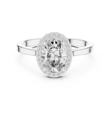 Ladies Ring ALR-116@7 - White Gold - Image