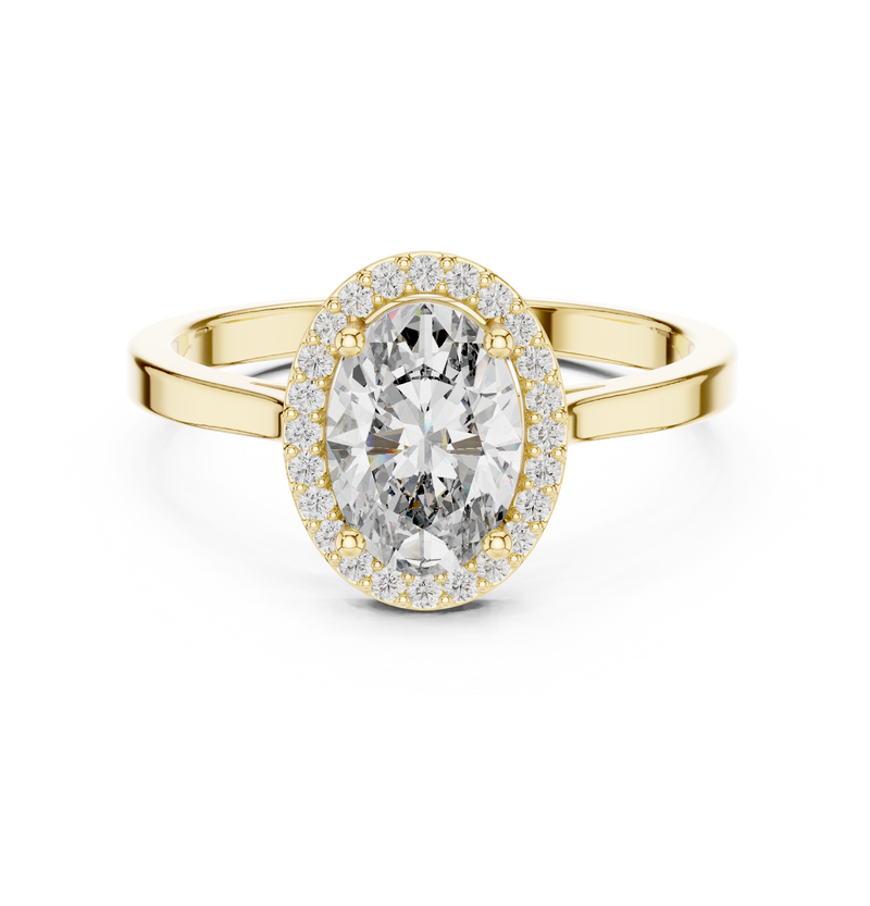 Ladies Ring ALR-116@7 - Yellow Gold - Image