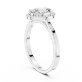 Ladies Ring ALR-116@7 - White Gold - Image