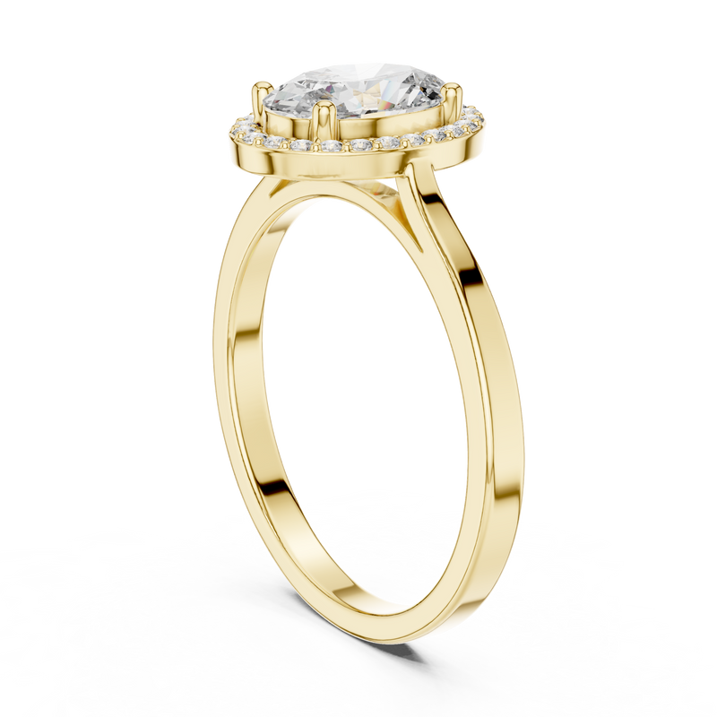 Ladies Ring ALR-116@7 - Yellow Gold - Image