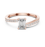 Ladies Ring ALR-137@7 - Rose Gold - Image