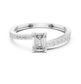 Ladies Ring ALR-137@7 - White Gold - Image