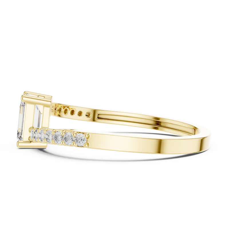 Ladies Ring ALR-137@7 - Yellow Gold - Image