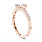 Ladies Ring ALR-137@7 - Rose Gold - Image