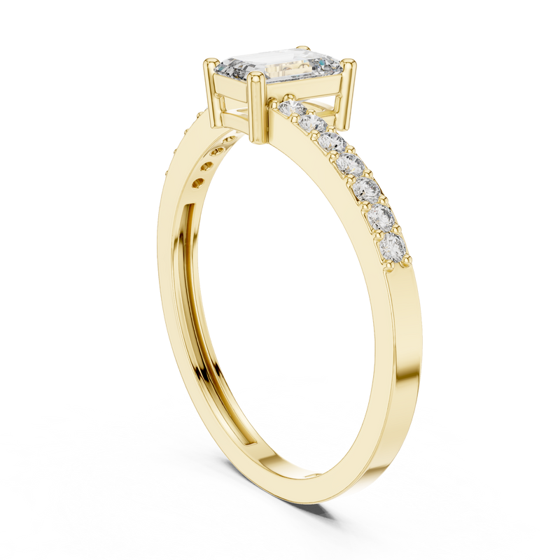 Ladies Ring ALR-137@7 - Yellow Gold - Image