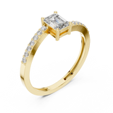 Ladies Ring ALR-137@7 - Yellow Gold - Image