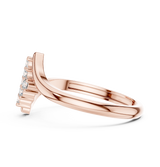 Ladies Ring ALR-139@7 - Rose Gold - Image