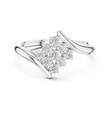 Ladies Ring ALR-139@7 - White Gold - Image