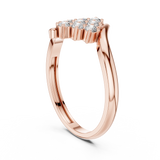 Ladies Ring ALR-139@7 - Rose Gold - Image