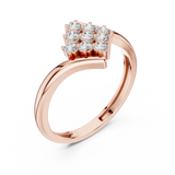 Ladies Ring ALR-139@7 - Rose Gold - Image