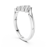 Ladies Ring ALR-139@7 - White Gold - Image
